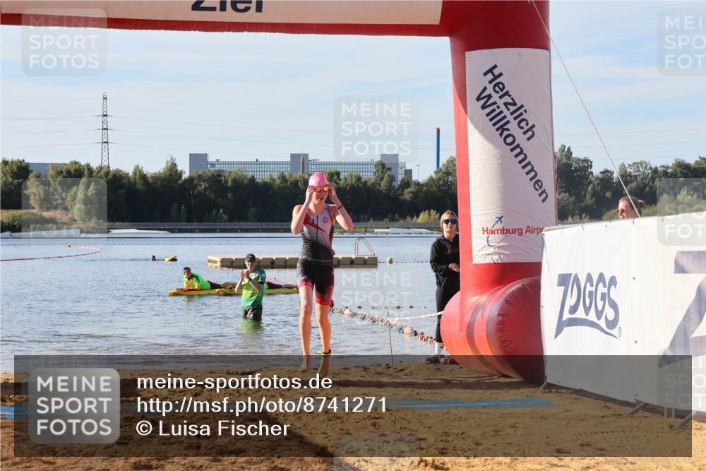 07.09.2025 - 19. Norderstedt Triathlon Luisa Fischer http://msf.ph/oto/8741271 07.09.2025 09:32:40 Schwimmen 628 meine-sportfotos.de