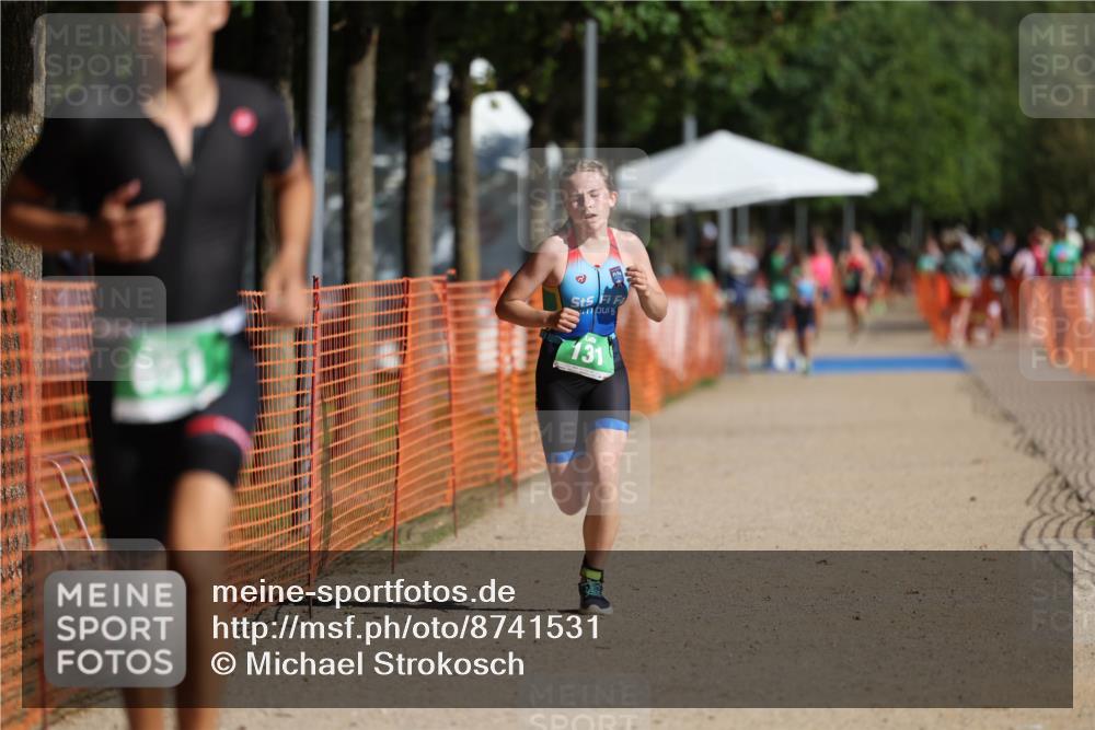 07.09.2025 - 19. Norderstedt Triathlon Michael Strokosch http://msf.ph/oto/8741531 07.09.2025 10:56:31 Laufen 131, 651 meine-sportfotos.de