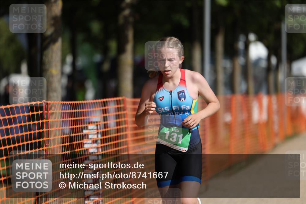 07.09.2025 - 19. Norderstedt Triathlon Michael Strokosch http://msf.ph/oto/8741667 07.09.2025 10:56:33 Laufen 131, 651 meine-sportfotos.de