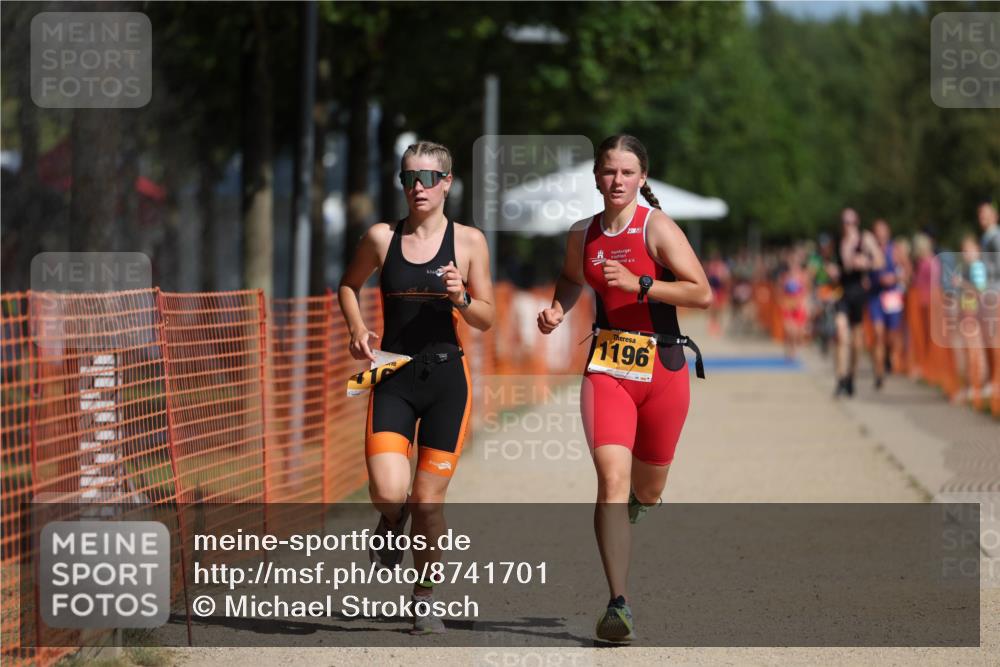 07.09.2025 - 19. Norderstedt Triathlon Michael Strokosch http://msf.ph/oto/8741701 07.09.2025 11:54:05 Laufen 1168, 1196 meine-sportfotos.de