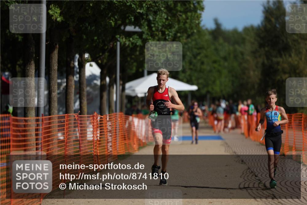07.09.2025 - 19. Norderstedt Triathlon Michael Strokosch http://msf.ph/oto/8741810 07.09.2025 10:56:48 Laufen 98, 104 meine-sportfotos.de