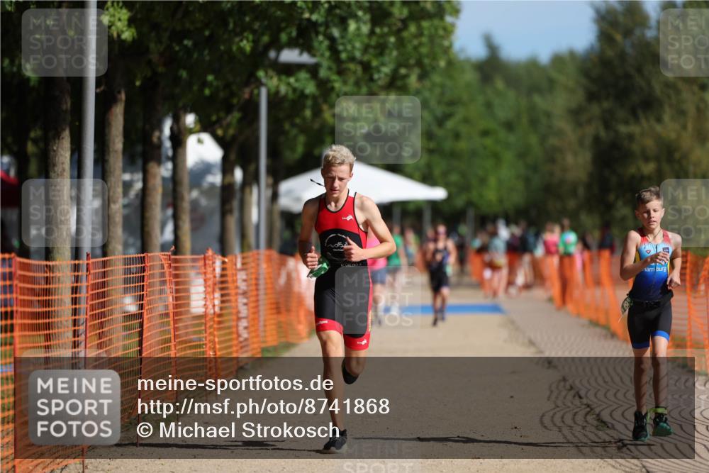 07.09.2025 - 19. Norderstedt Triathlon Michael Strokosch http://msf.ph/oto/8741868 07.09.2025 10:56:48 Laufen 98, 104 meine-sportfotos.de