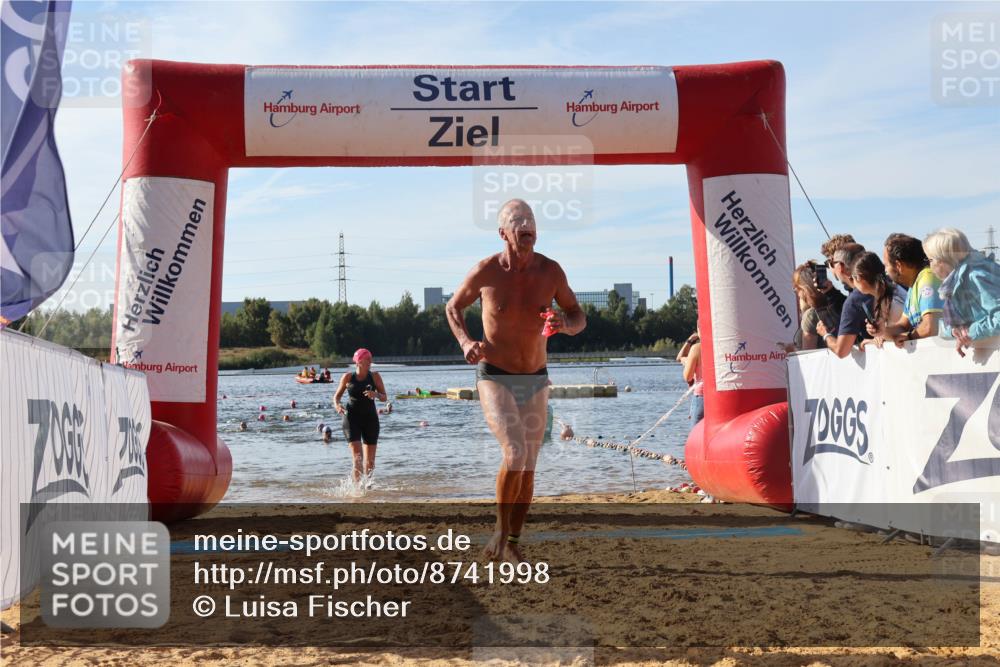 07.09.2025 - 19. Norderstedt Triathlon Luisa Fischer http://msf.ph/oto/8741998 07.09.2025 10:05:21 Schwimmen 1110, 1141, 1151 meine-sportfotos.de