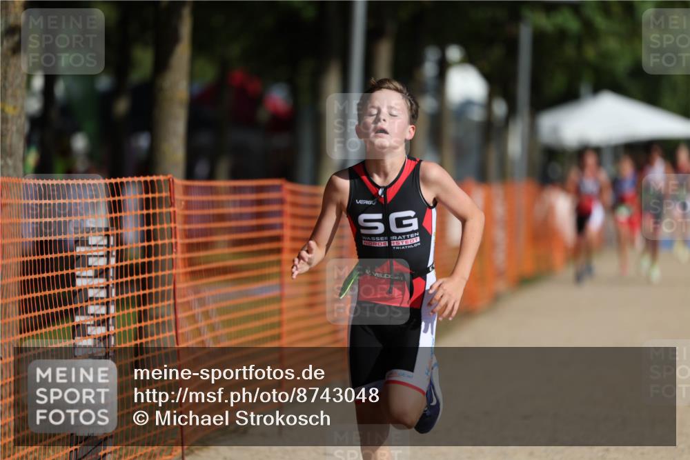 07.09.2025 - 19. Norderstedt Triathlon Michael Strokosch http://msf.ph/oto/8743048 07.09.2025 10:57:40 Laufen 130 meine-sportfotos.de