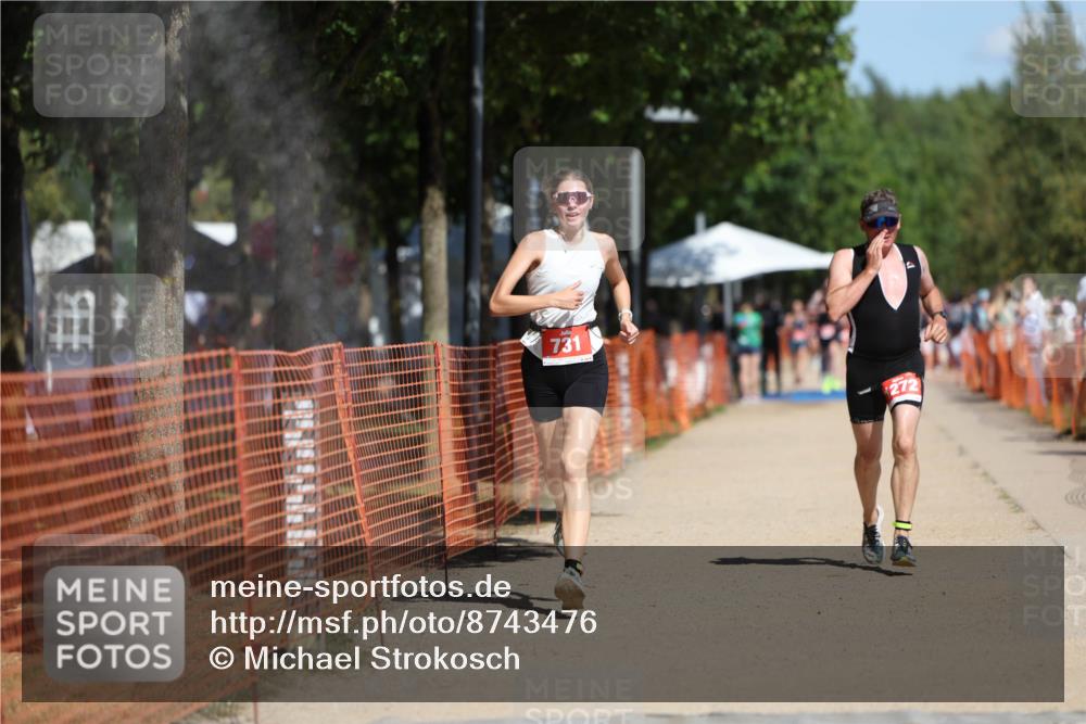 07.09.2025 - 19. Norderstedt Triathlon Michael Strokosch http://msf.ph/oto/8743476 07.09.2025 12:33:34 Laufen 210, 731, 1247, 1272 meine-sportfotos.de