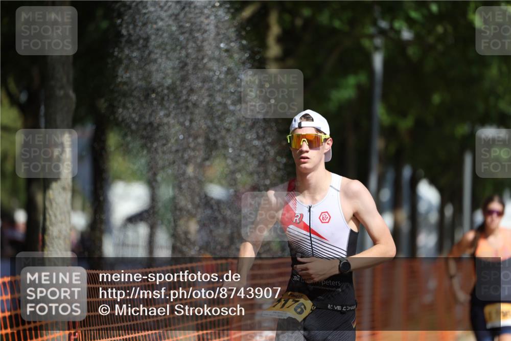 07.09.2025 - 19. Norderstedt Triathlon Michael Strokosch http://msf.ph/oto/8743907 07.09.2025 11:57:03 Laufen 1176, 1195 meine-sportfotos.de