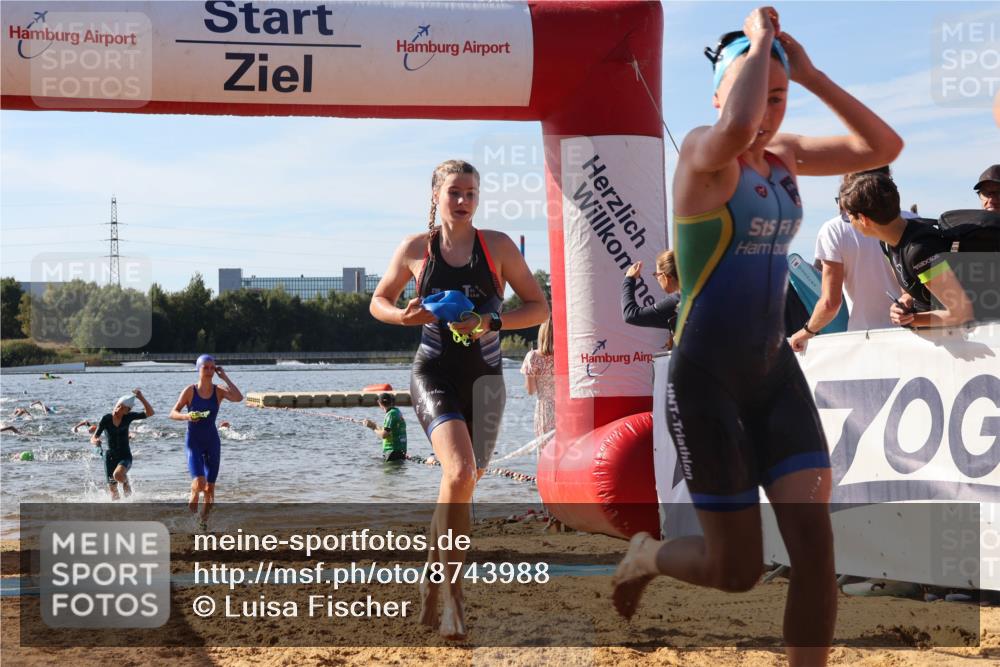 07.09.2025 - 19. Norderstedt Triathlon Luisa Fischer http://msf.ph/oto/8743988 07.09.2025 10:22:49 Schwimmen 109, 118, 131, 638, 670, 680, 684, 691 meine-sportfotos.de