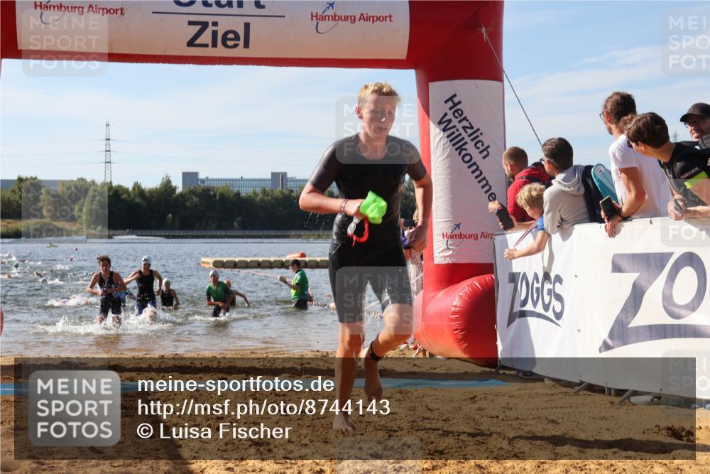 07.09.2025 - 19. Norderstedt Triathlon Luisa Fischer http://msf.ph/oto/8744143 07.09.2025 10:23:04 Schwimmen 58, 64, 93, 118, 119, 669 meine-sportfotos.de