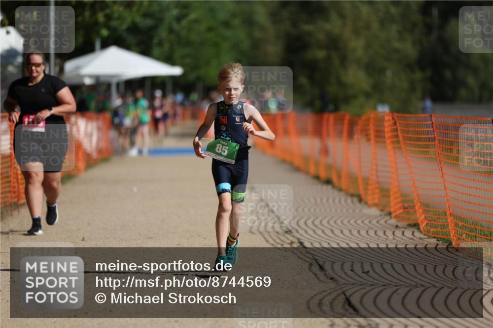 07.09.2025 - 19. Norderstedt Triathlon Michael Strokosch http://msf.ph/oto/8744569 07.09.2025 10:58:51 Laufen 85, 1113 meine-sportfotos.de