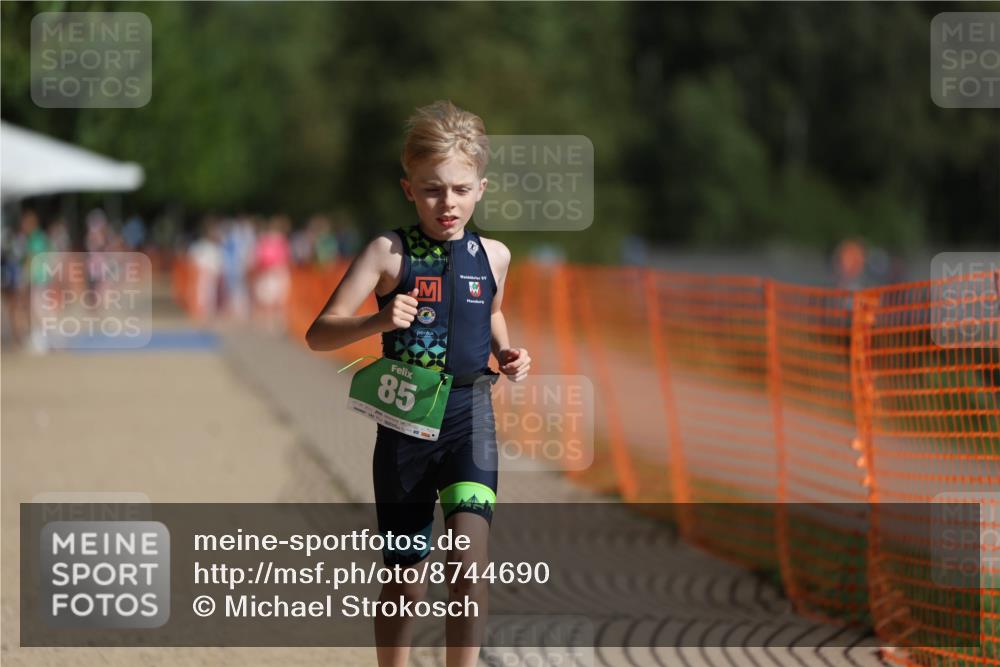 07.09.2025 - 19. Norderstedt Triathlon Michael Strokosch http://msf.ph/oto/8744690 07.09.2025 10:58:53 Laufen 85, 1113 meine-sportfotos.de