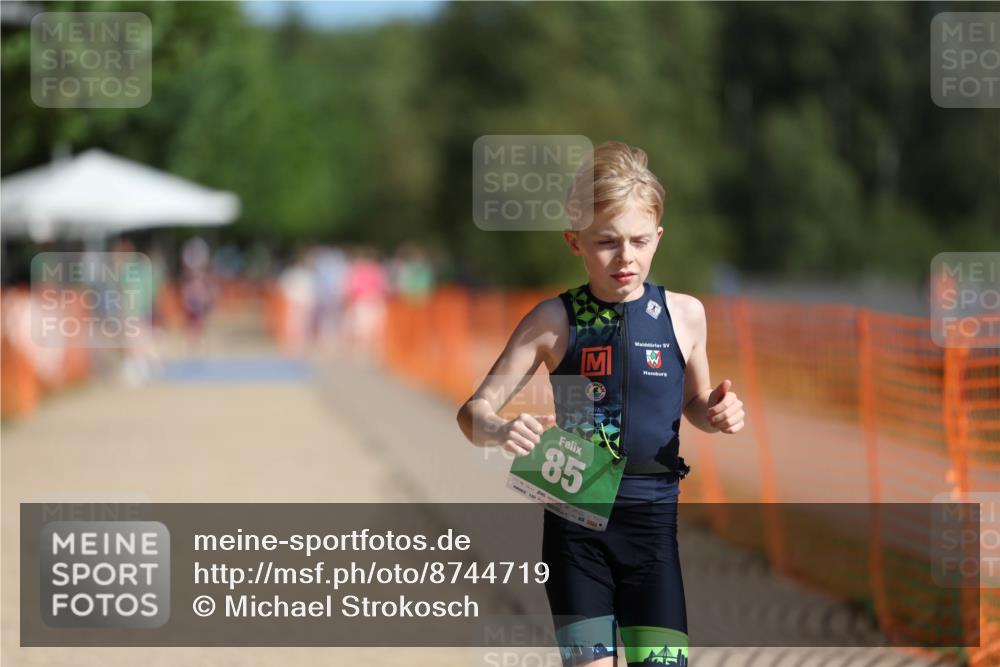 07.09.2025 - 19. Norderstedt Triathlon Michael Strokosch http://msf.ph/oto/8744719 07.09.2025 10:58:53 Laufen 85, 1113 meine-sportfotos.de