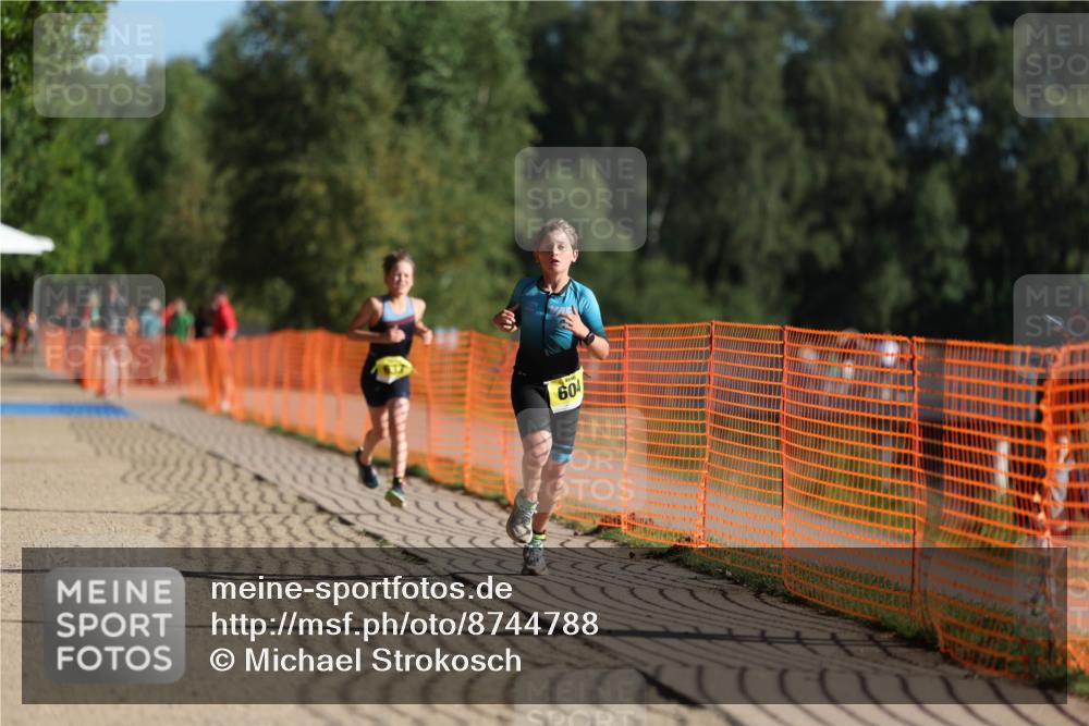 07.09.2025 - 19. Norderstedt Triathlon Michael Strokosch http://msf.ph/oto/8744788 07.09.2025 09:42:45 Laufen 604, 633 meine-sportfotos.de