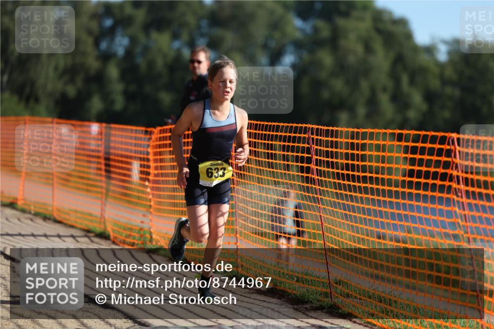 07.09.2025 - 19. Norderstedt Triathlon Michael Strokosch http://msf.ph/oto/8744967 07.09.2025 09:42:51 Laufen 604, 633 meine-sportfotos.de