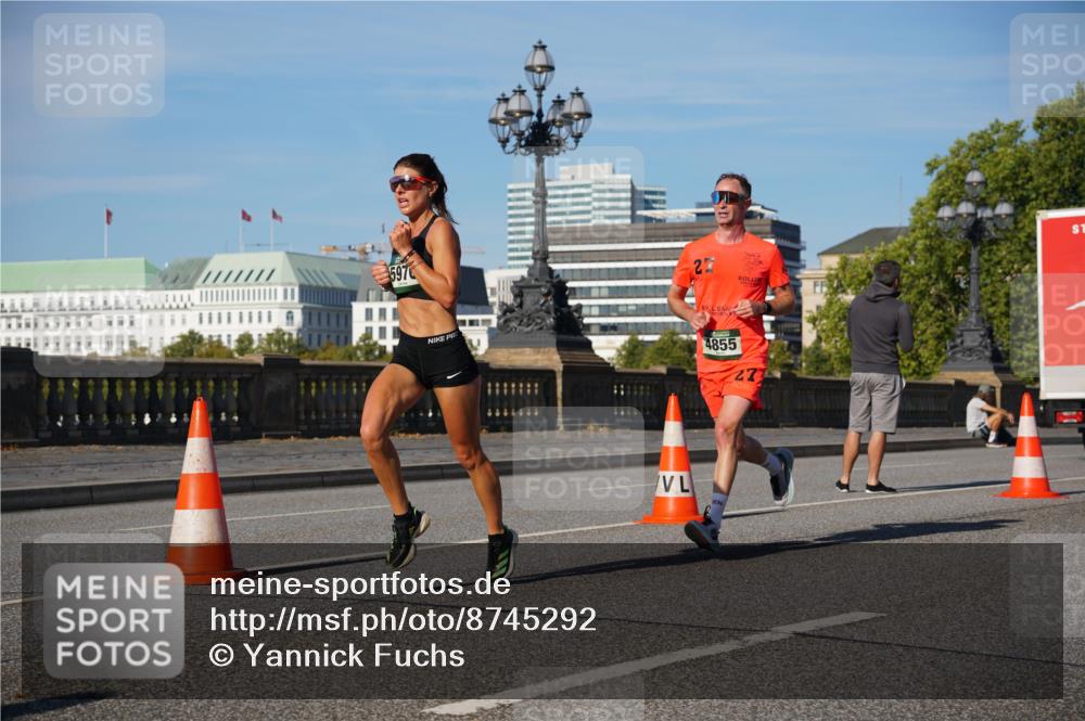 07.09.2025 - BARMER Alsterlauf Yannick Fuchs http://msf.ph/oto/8745292 07.09.2025 09:30:47 Laufen 597, 4855, 277 meine-sportfotos.de