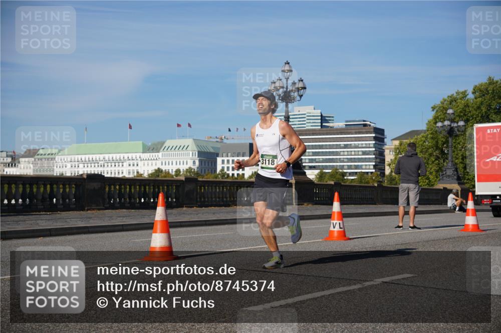 07.09.2025 - BARMER Alsterlauf Yannick Fuchs http://msf.ph/oto/8745374 07.09.2025 09:30:50 Laufen 3118 meine-sportfotos.de