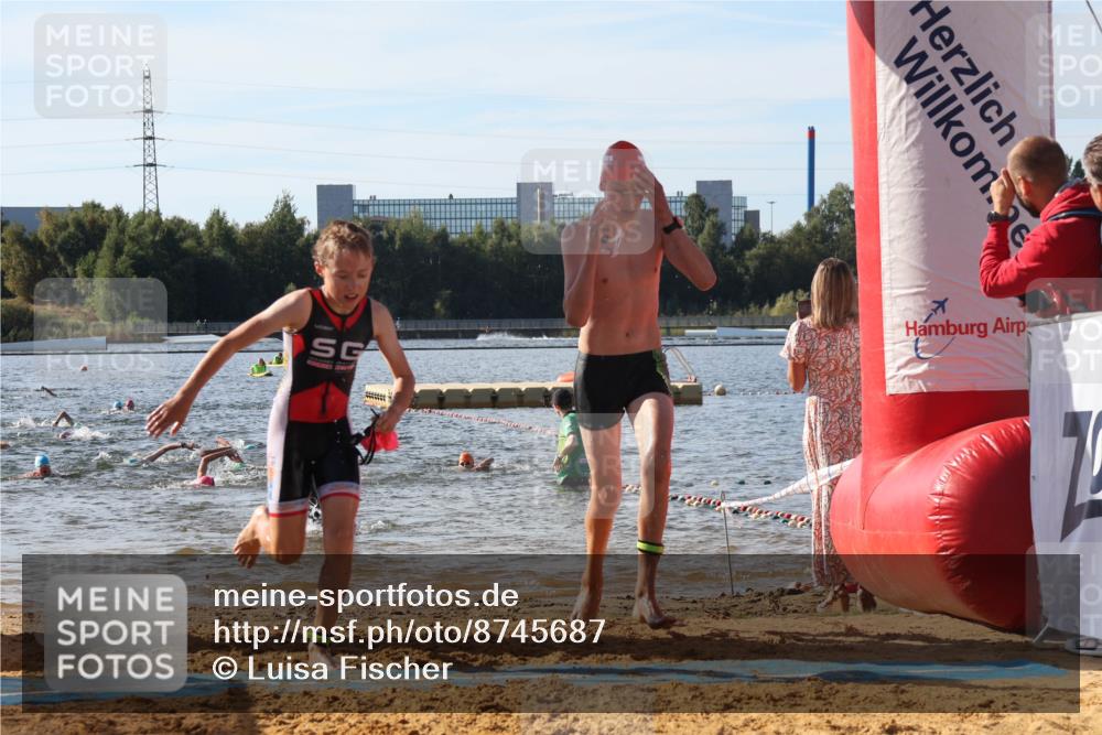 07.09.2025 - 19. Norderstedt Triathlon Luisa Fischer http://msf.ph/oto/8745687 07.09.2025 10:24:35 Schwimmen 83, 104, 123, 124, 132, 674, 683 meine-sportfotos.de