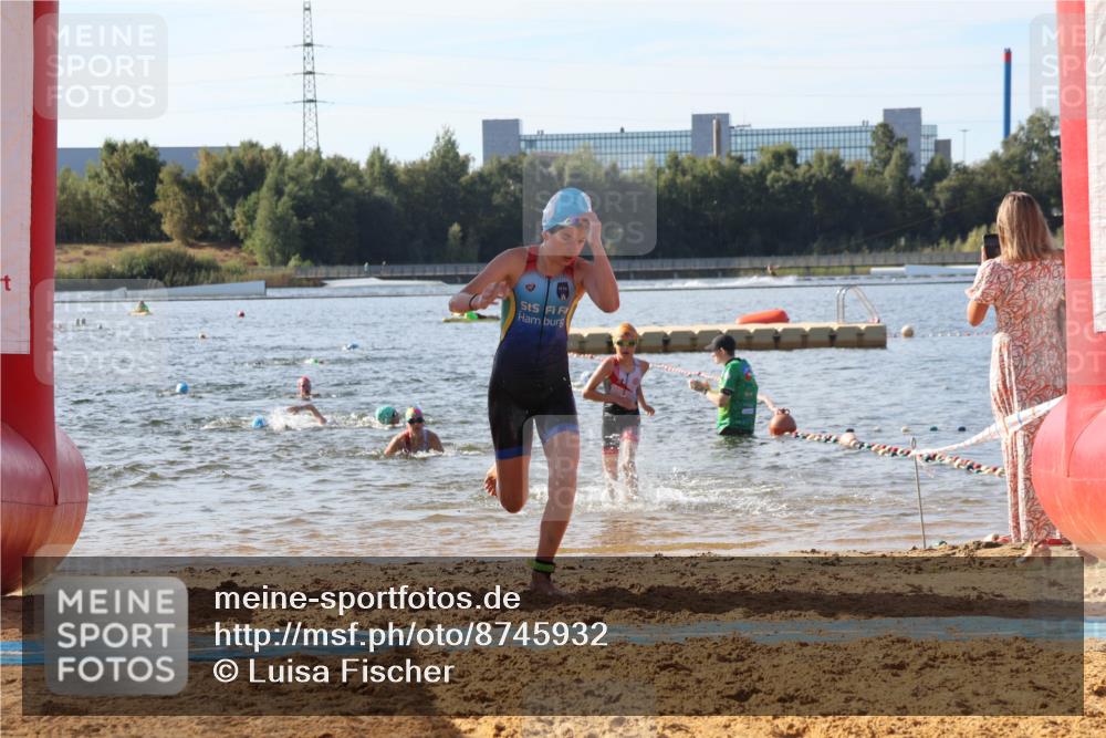 07.09.2025 - 19. Norderstedt Triathlon Luisa Fischer http://msf.ph/oto/8745932 07.09.2025 10:25:00 Schwimmen 61, 62, 73, 80, 91, 100, 111, 120, 126, 130 meine-sportfotos.de