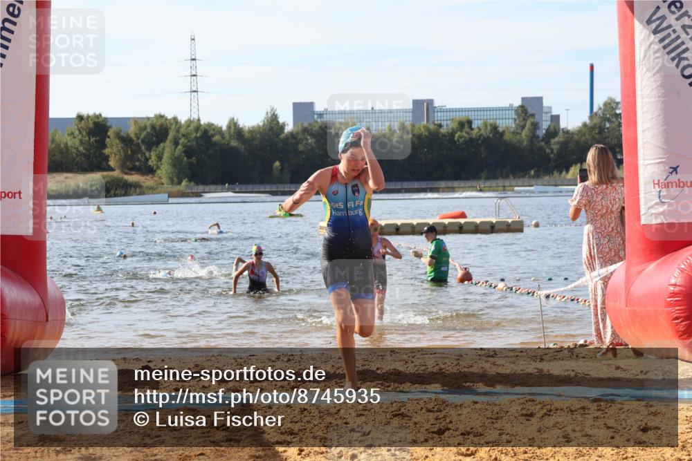 07.09.2025 - 19. Norderstedt Triathlon Luisa Fischer http://msf.ph/oto/8745935 07.09.2025 10:25:00 Schwimmen 61, 62, 73, 80, 91, 100, 111, 120, 126, 130 meine-sportfotos.de