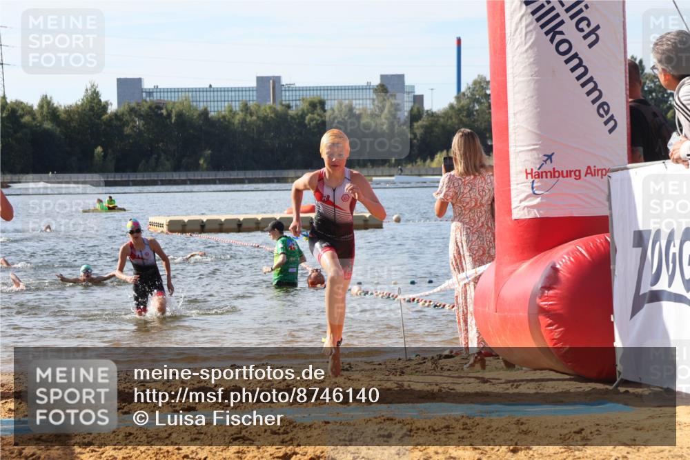 07.09.2025 - 19. Norderstedt Triathlon Luisa Fischer http://msf.ph/oto/8746140 07.09.2025 10:25:03 Schwimmen 61, 62, 77, 80, 91, 100, 111, 126, 130 meine-sportfotos.de