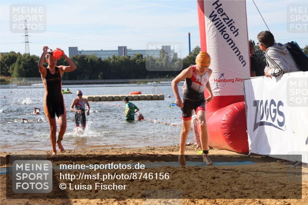 07.09.2025 - 19. Norderstedt Triathlon Luisa Fischer http://msf.ph/oto/8746156 07.09.2025 10:25:04 Schwimmen 61, 62, 77, 80, 91, 100, 111, 126, 130 meine-sportfotos.de