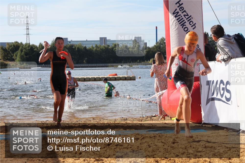 07.09.2025 - 19. Norderstedt Triathlon Luisa Fischer http://msf.ph/oto/8746161 07.09.2025 10:25:05 Schwimmen 62, 77, 80, 91, 100, 111, 126 meine-sportfotos.de