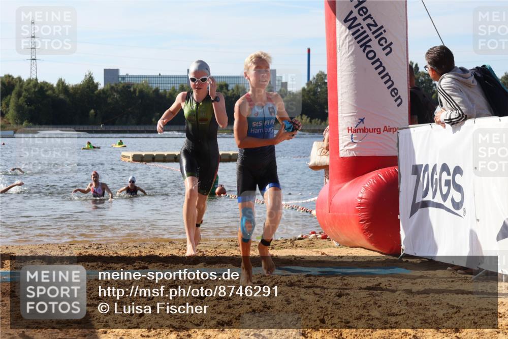 07.09.2025 - 19. Norderstedt Triathlon Luisa Fischer http://msf.ph/oto/8746291 07.09.2025 10:25:17 Schwimmen 77, 91, 106, 127, 650 meine-sportfotos.de