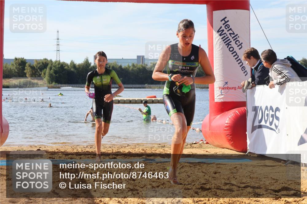 07.09.2025 - 19. Norderstedt Triathlon Luisa Fischer http://msf.ph/oto/8746463 07.09.2025 10:25:52 Schwimmen 99, 110 meine-sportfotos.de