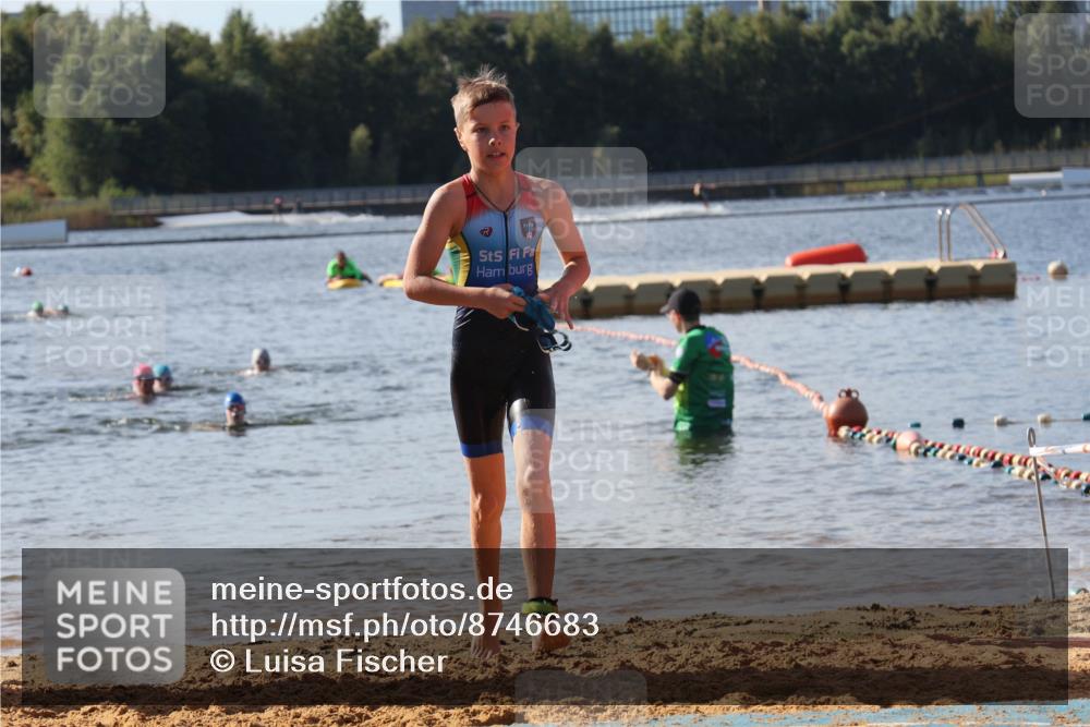 07.09.2025 - 19. Norderstedt Triathlon Luisa Fischer http://msf.ph/oto/8746683 07.09.2025 10:26:46 Schwimmen 78, 98 meine-sportfotos.de