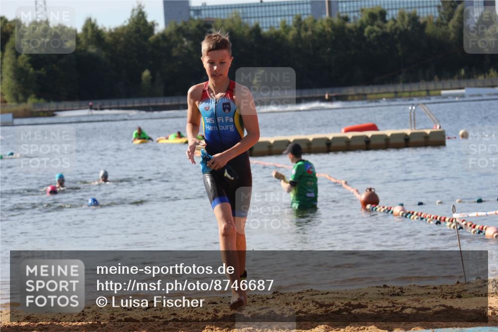 07.09.2025 - 19. Norderstedt Triathlon Luisa Fischer http://msf.ph/oto/8746687 07.09.2025 10:26:46 Schwimmen 78, 98 meine-sportfotos.de