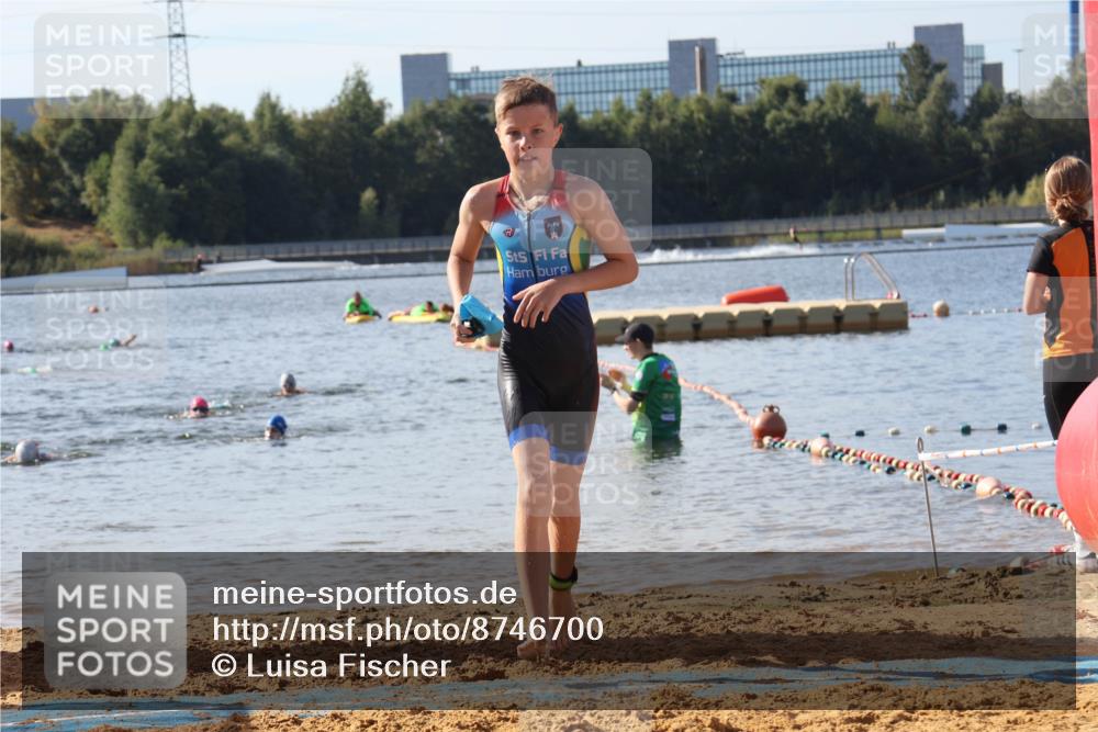 07.09.2025 - 19. Norderstedt Triathlon Luisa Fischer http://msf.ph/oto/8746700 07.09.2025 10:26:47 Schwimmen 78, 98 meine-sportfotos.de