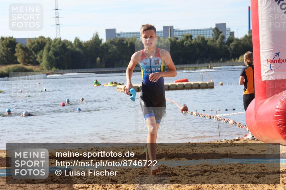 07.09.2025 - 19. Norderstedt Triathlon Luisa Fischer http://msf.ph/oto/8746722 07.09.2025 10:26:47 Schwimmen 78, 98 meine-sportfotos.de