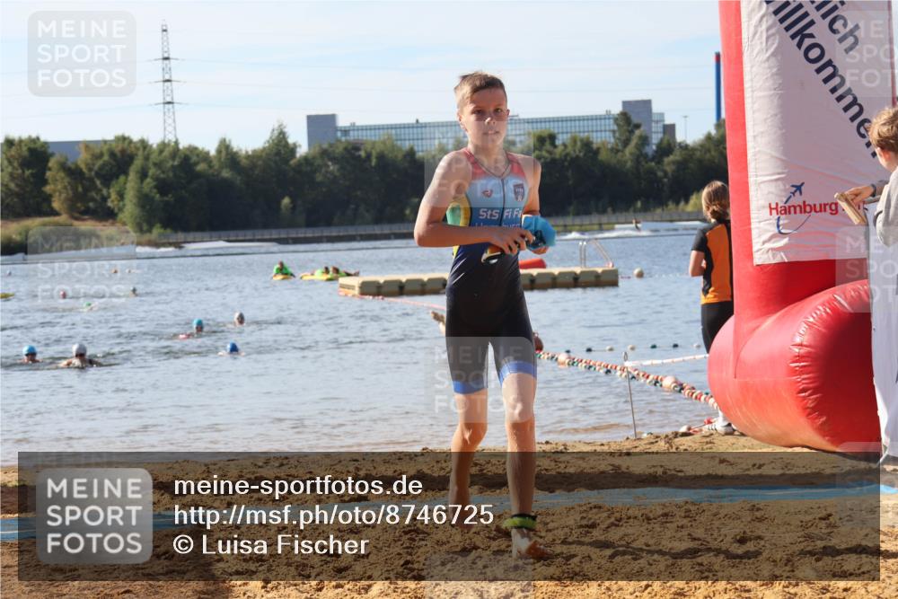 07.09.2025 - 19. Norderstedt Triathlon Luisa Fischer http://msf.ph/oto/8746725 07.09.2025 10:26:48 Schwimmen 78, 98 meine-sportfotos.de