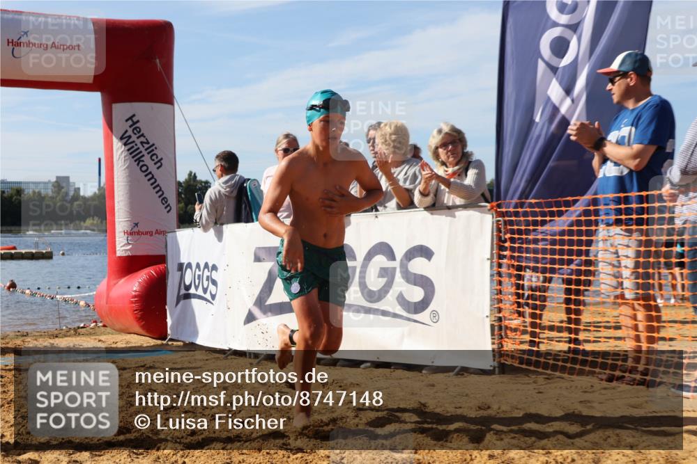 07.09.2025 - 19. Norderstedt Triathlon Luisa Fischer http://msf.ph/oto/8747148 07.09.2025 10:28:17 Schwimmen 94, 116, 644 meine-sportfotos.de
