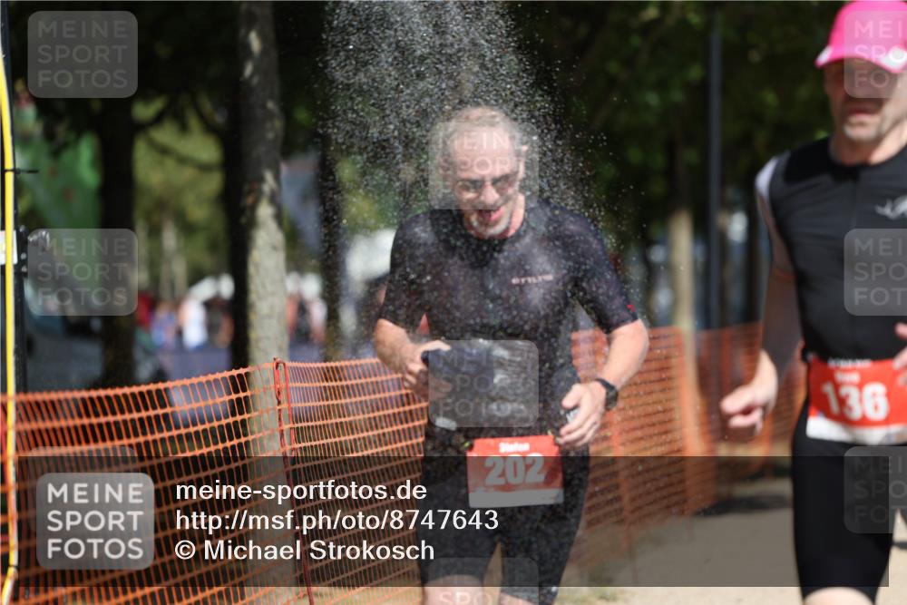 07.09.2025 - 19. Norderstedt Triathlon Michael Strokosch http://msf.ph/oto/8747643 07.09.2025 12:38:10 Laufen 136, 182, 202, 1378 meine-sportfotos.de