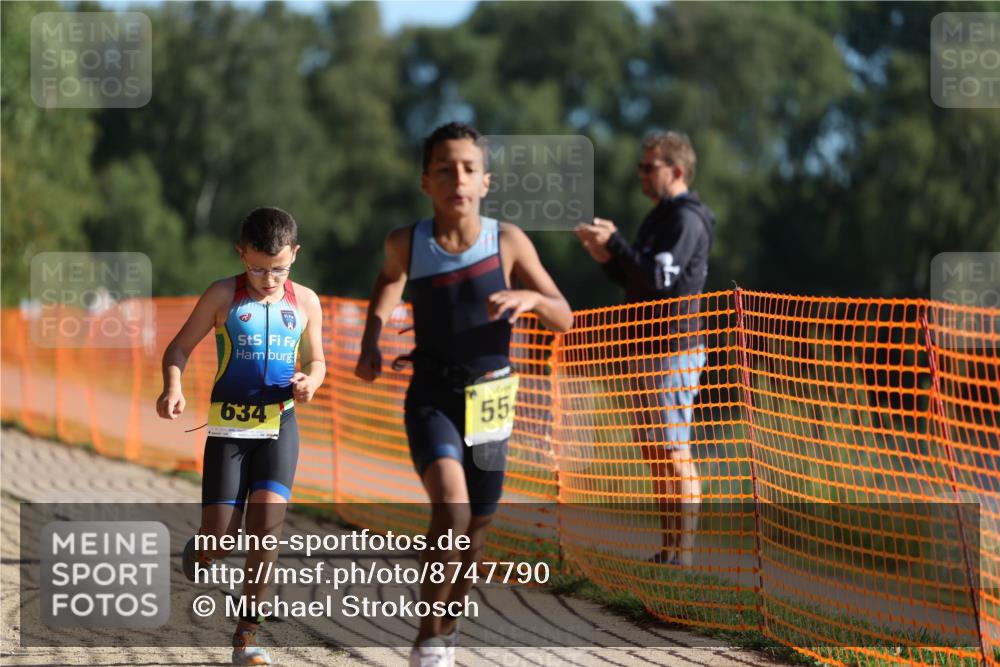 07.09.2025 - 19. Norderstedt Triathlon Michael Strokosch http://msf.ph/oto/8747790 07.09.2025 09:45:58 Laufen 554, 619, 624, 634 meine-sportfotos.de