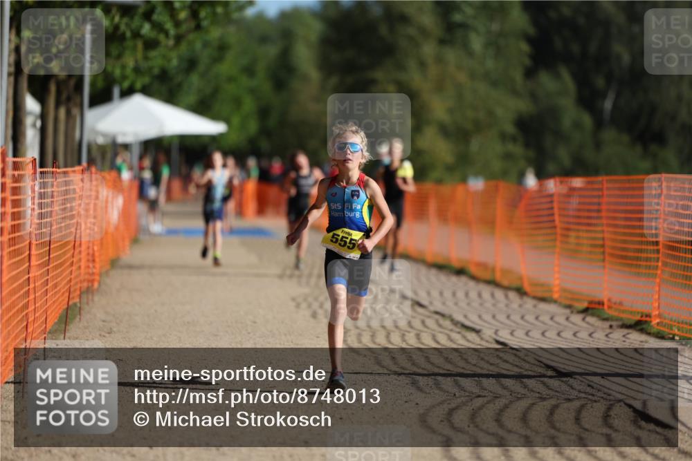 07.09.2025 - 19. Norderstedt Triathlon Michael Strokosch http://msf.ph/oto/8748013 07.09.2025 09:46:16 Laufen 555, 597 meine-sportfotos.de