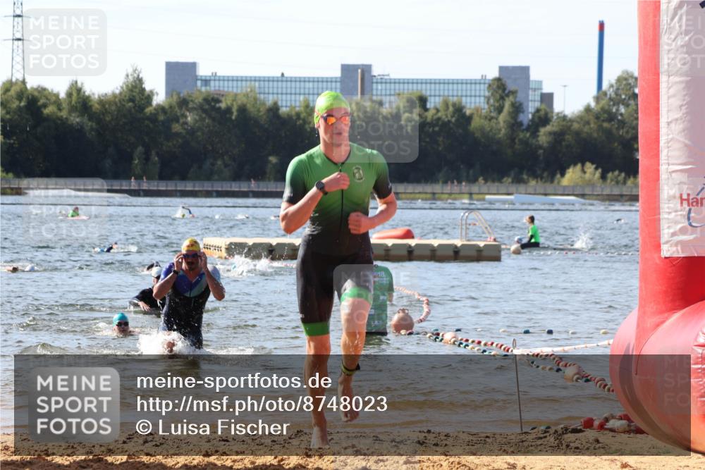 07.09.2025 - 19. Norderstedt Triathlon Luisa Fischer http://msf.ph/oto/8748023 07.09.2025 10:50:51 Schwimmen 749, 1173 meine-sportfotos.de