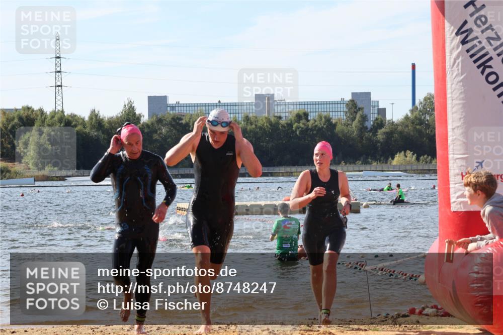 07.09.2025 - 19. Norderstedt Triathlon Luisa Fischer http://msf.ph/oto/8748247 07.09.2025 10:51:27 Schwimmen 821, 1166, 1174, 1208, 1341 meine-sportfotos.de