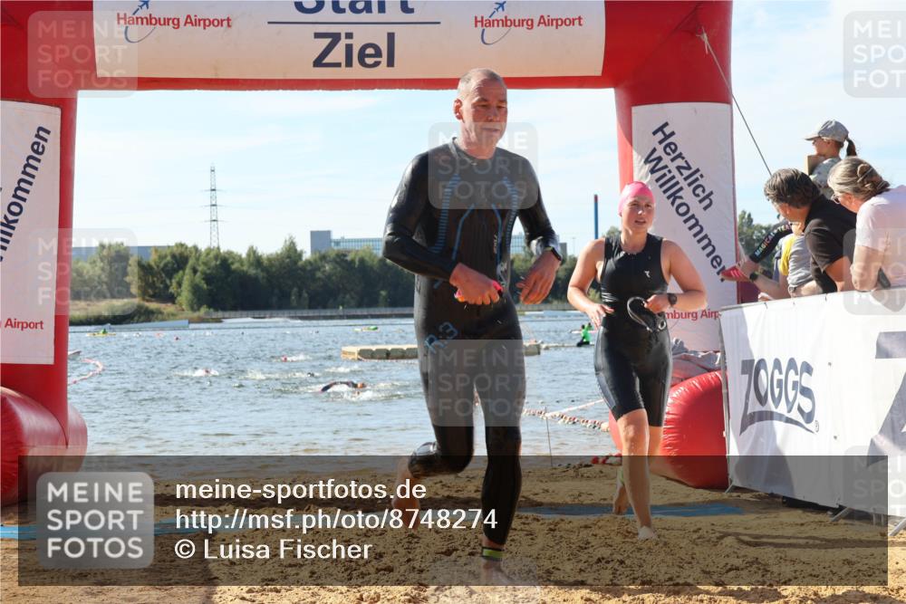 07.09.2025 - 19. Norderstedt Triathlon Luisa Fischer http://msf.ph/oto/8748274 07.09.2025 10:51:29 Schwimmen 821, 1166, 1174, 1208, 1341 meine-sportfotos.de