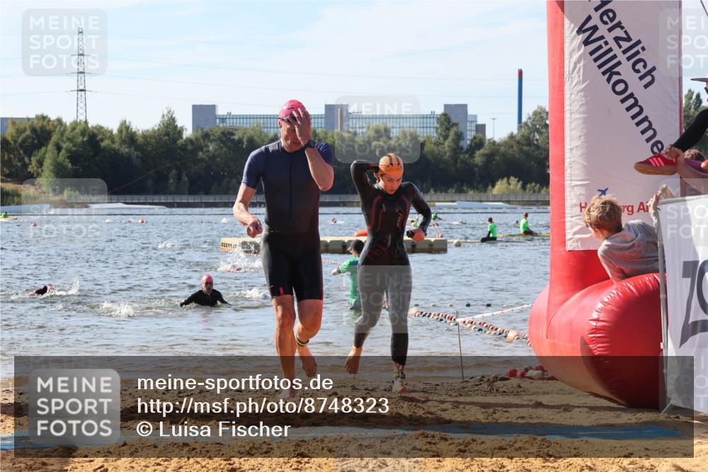 07.09.2025 - 19. Norderstedt Triathlon Luisa Fischer http://msf.ph/oto/8748323 07.09.2025 10:51:47 Schwimmen 204, 844, 1211 meine-sportfotos.de