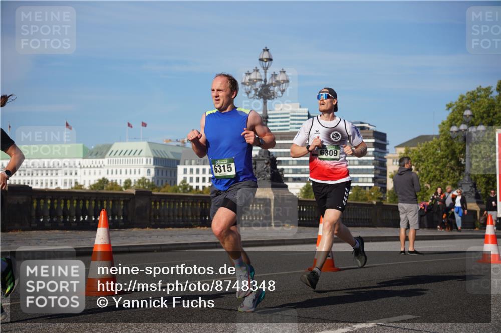 07.09.2025 - BARMER Alsterlauf Yannick Fuchs http://msf.ph/oto/8748348 07.09.2025 09:33:11 Laufen 6315, 6309 meine-sportfotos.de