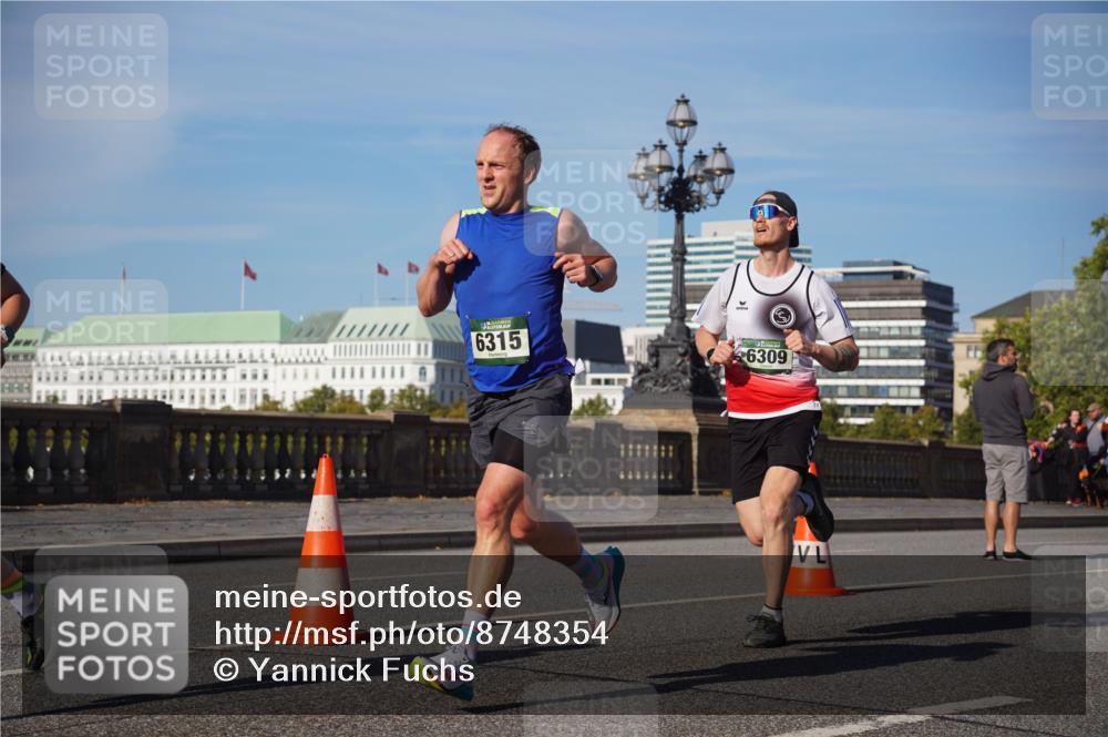 07.09.2025 - BARMER Alsterlauf Yannick Fuchs http://msf.ph/oto/8748354 07.09.2025 09:33:11 Laufen 6315, 6309 meine-sportfotos.de