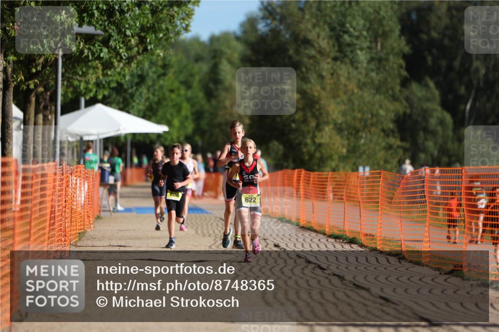 07.09.2025 - 19. Norderstedt Triathlon Michael Strokosch http://msf.ph/oto/8748365 07.09.2025 09:46:53 Laufen 615, 622 meine-sportfotos.de