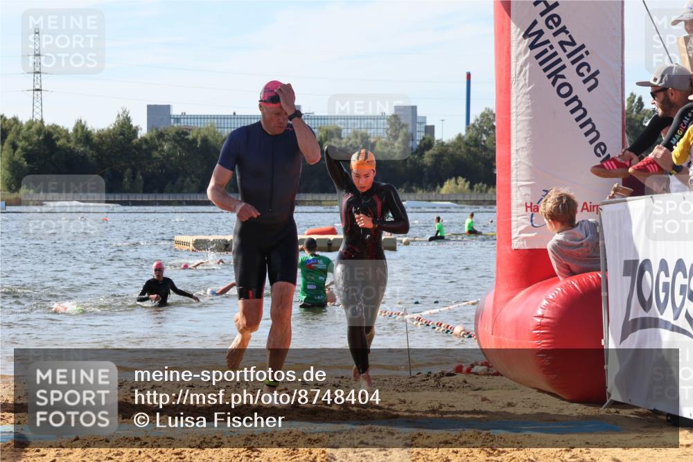 07.09.2025 - 19. Norderstedt Triathlon Luisa Fischer http://msf.ph/oto/8748404 07.09.2025 10:51:47 Schwimmen 204, 844, 1211 meine-sportfotos.de