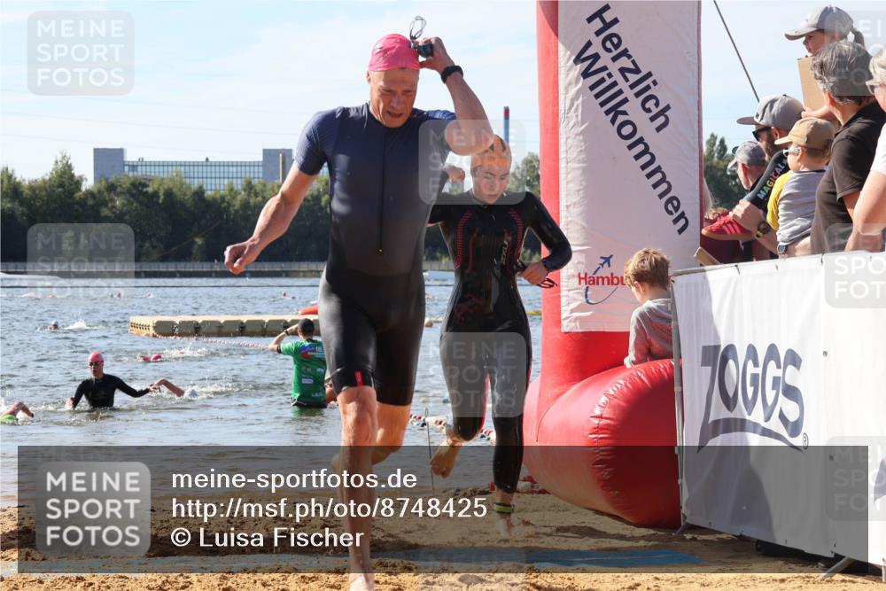 07.09.2025 - 19. Norderstedt Triathlon Luisa Fischer http://msf.ph/oto/8748425 07.09.2025 10:51:48 Schwimmen 204, 844, 1211 meine-sportfotos.de