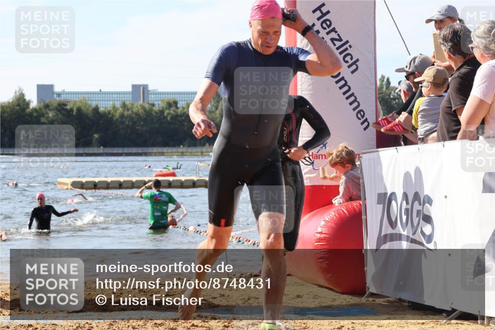 07.09.2025 - 19. Norderstedt Triathlon Luisa Fischer http://msf.ph/oto/8748431 07.09.2025 10:51:48 Schwimmen 204, 844, 1211 meine-sportfotos.de