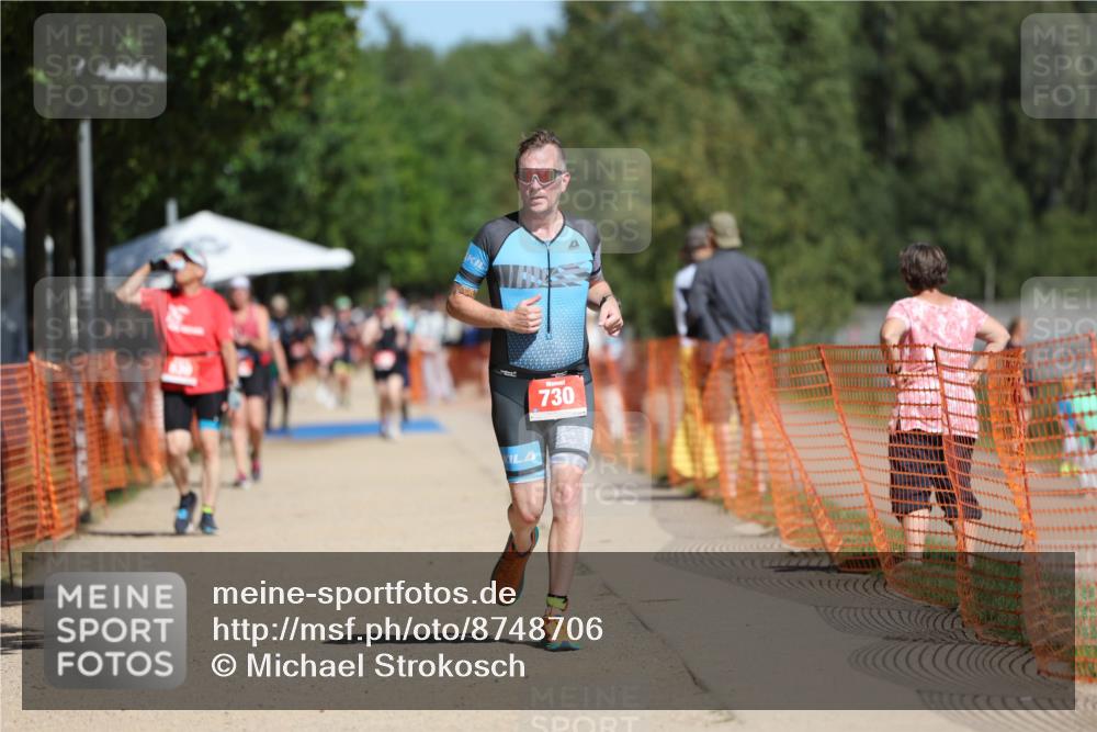 07.09.2025 - 19. Norderstedt Triathlon Michael Strokosch http://msf.ph/oto/8748706 07.09.2025 12:40:17 Laufen 730 meine-sportfotos.de