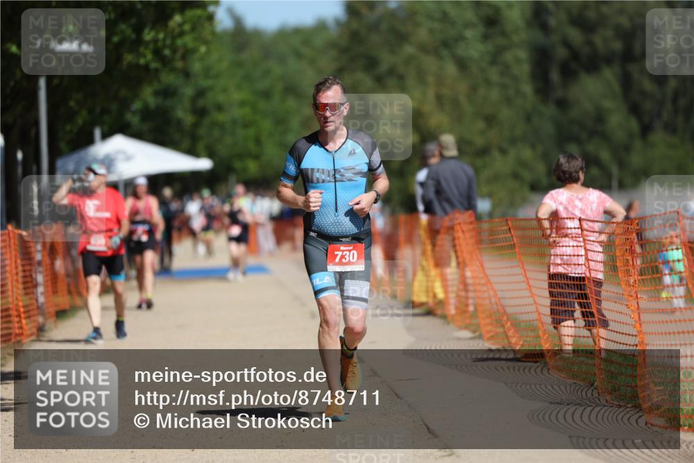 07.09.2025 - 19. Norderstedt Triathlon Michael Strokosch http://msf.ph/oto/8748711 07.09.2025 12:40:17 Laufen 730 meine-sportfotos.de