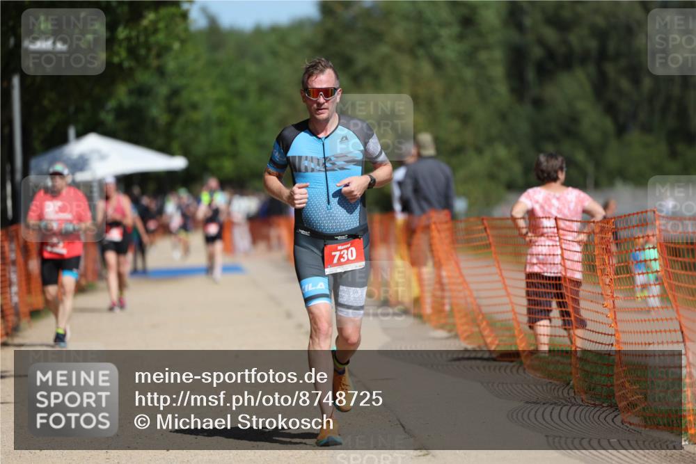 07.09.2025 - 19. Norderstedt Triathlon Michael Strokosch http://msf.ph/oto/8748725 07.09.2025 12:40:17 Laufen 730 meine-sportfotos.de