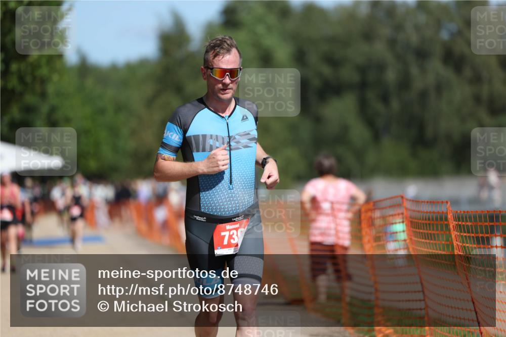 07.09.2025 - 19. Norderstedt Triathlon Michael Strokosch http://msf.ph/oto/8748746 07.09.2025 12:40:19 Laufen 730 meine-sportfotos.de